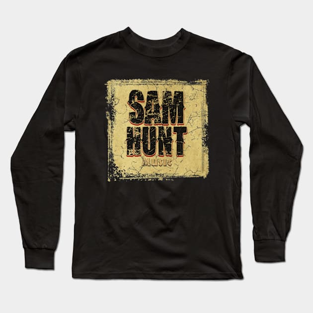 Sam Hunt - high quality Long Sleeve T-Shirt by katroxdesignshopart444